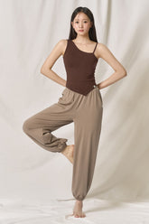 Asana Smock Pants- Cocoa