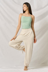 Asana Move Two-Way Pants- Cream Ivory