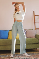 Logo Cropped Short Sleeve T-Shirt - White