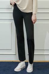 Zero Winter Fleece Straight Pants - Black