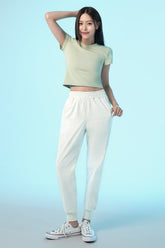 Ecotec High-Plain Jogger Pants - Ivory