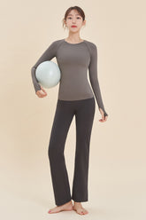 Zero Winter Fleece Straight Pants - Deep Charcoal