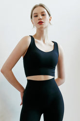 Plax Air Stella Bra Top - Arc Black