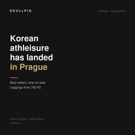 Korean Athleisure Has Landed in Prague: Meet SKULLPIG's Best Sellers