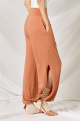 Asana Move Two-Way Pants- Brick Orange
