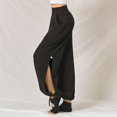 Asana Move Two-Way Pants- Black