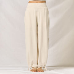 Asana Move Two-Way Pants- Cream Ivory