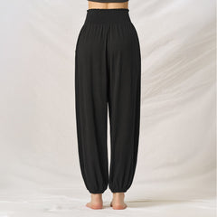 Asana Smock Pants- Black