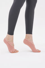 Cross Yoga Socks - Flamingo Pink