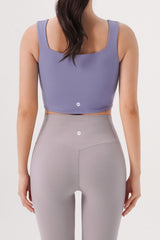 Plax Air Square Bra Top - Andromeda Lilac