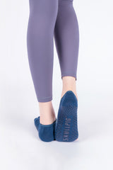 Cross Yoga Socks - Dust Navy