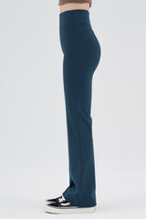 Zero Winter Fleece Straight Pants - Forest Green