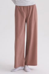 Corduroy Wide-Leg Pants - Indie Pink