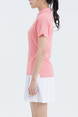  Release Cooling Polo Shirt - Peach Coral