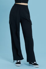 Ecotec Premium String Cargo Pants - Black