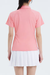  Release Cooling Polo Shirt - Peach Coral