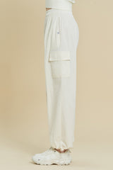 Ecotec Premium String Cargo Pants - Ivory