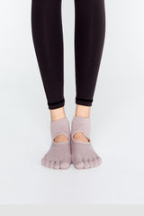 Yoga Toe Socks - Dust Purple