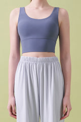 Extreme Pro Half Moon Bra Top - Crown Blue