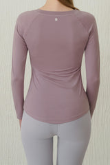 Easy Perfection Long Sleeve - Cinnamon Pink