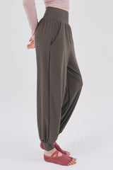 Soft-tex Joggers - Charcoal Brown