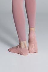 Yoga Grip Socks - Peach Pink