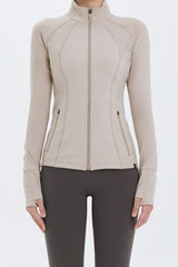 Zero Active Fit Jacket - Cotton Beige