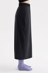 Softex Long Skirt - Black