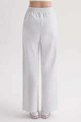 Everyday Cotton Wide Pants - Black