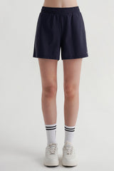 2-in-1 Training Shorts with Built-in Leggings - White