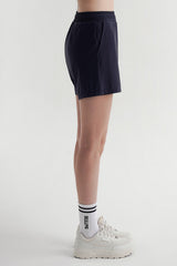 2-in-1 Training Shorts with Built-in Leggings - White