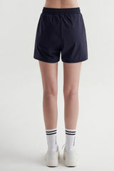 2-in-1 Training Shorts with Built-in Leggings - White