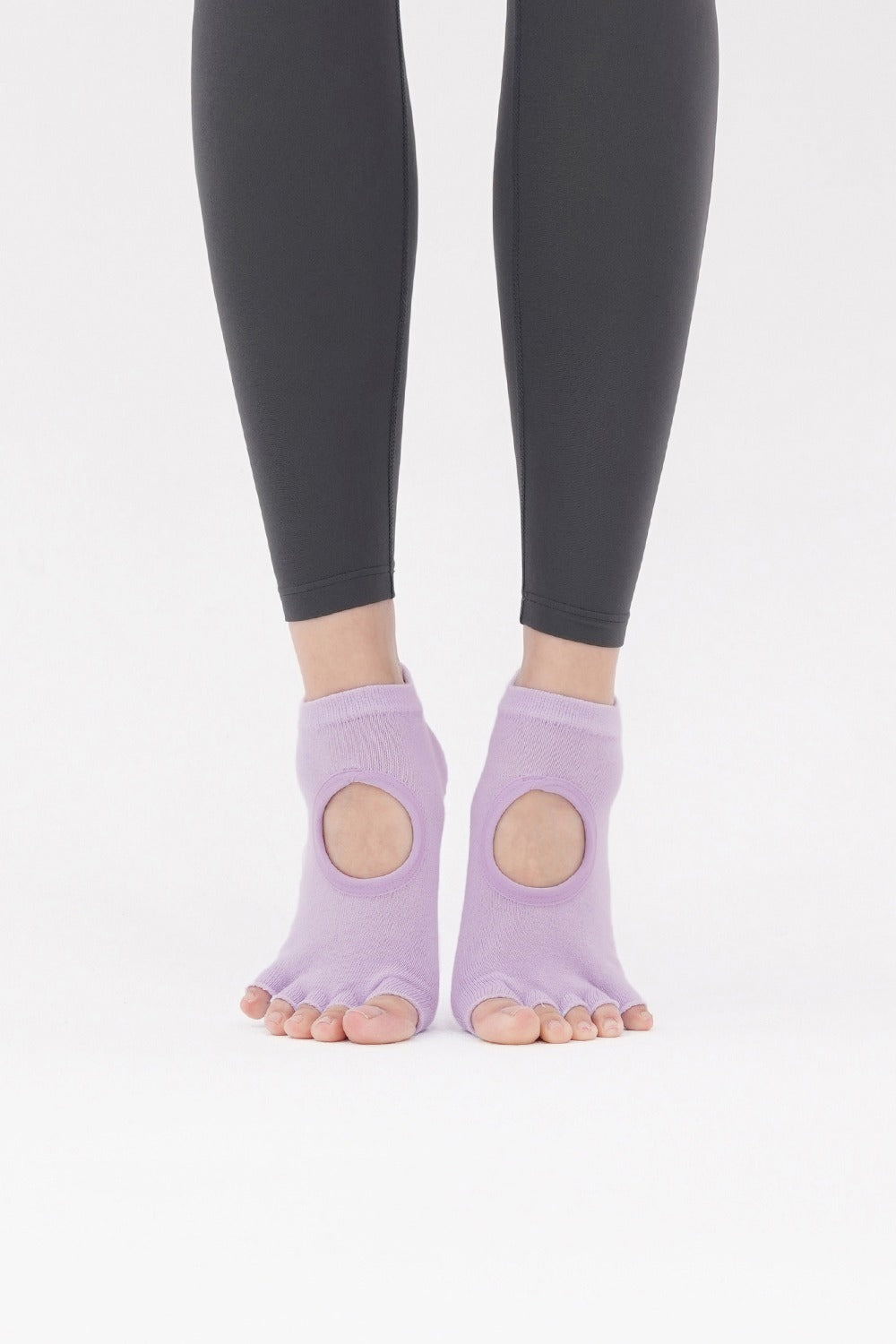 Yoga Grip Socks - Lilac