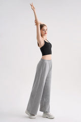 Everyday Cotton Wide Pants - Black