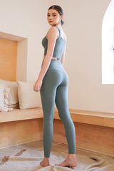 Plax Air Leggings - Artichoke Mint