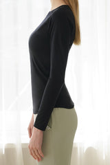 Easy Perfection Long Sleeve - Cinnamon Pink