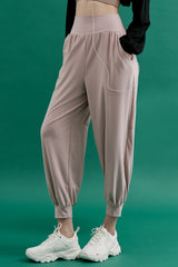 Soft-tex Joggers - Gray Pink