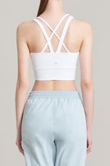 Plax Air Stella Bra Top - White