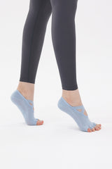 Cross Yoga Socks - Powder Blue