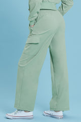 Ecotec Premium String Cargo Pants - Salt Green