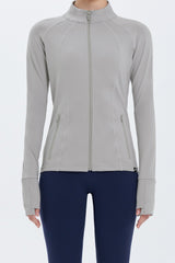 Zero Active Fit Jacket - Milky Gray