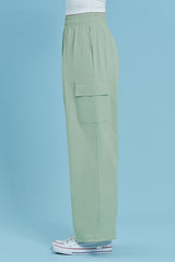 Ecotec Premium String Cargo Pants - Salt Green